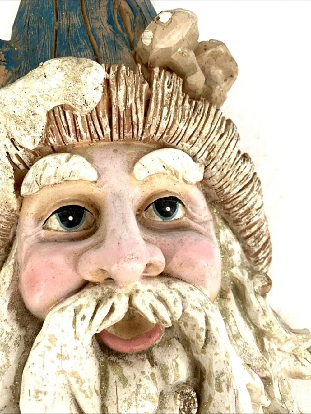 Santa Face Head Wall Hanging 16
